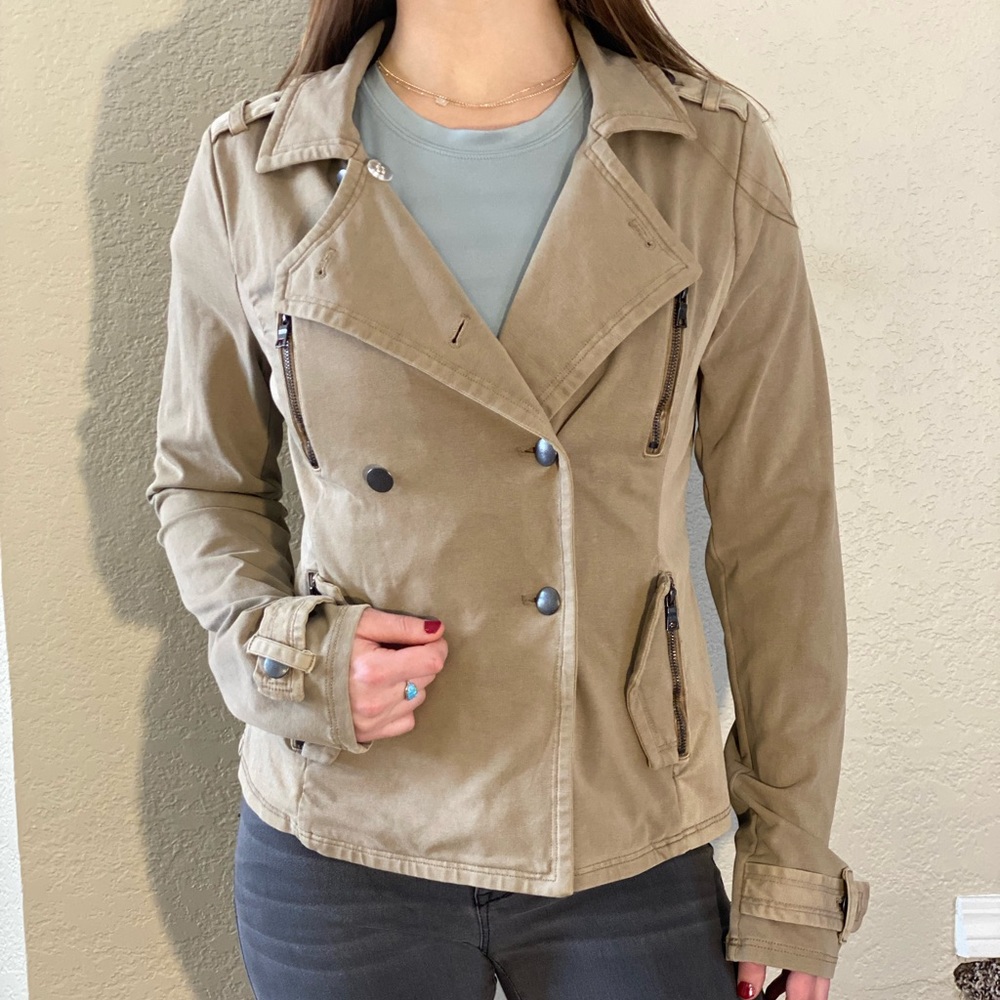 Women’s Marrakech Taupe Blazer Jacket Small